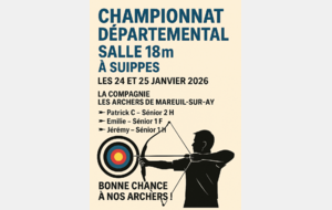 CONCOURS DEPARTEMENTAL MARNE à SUIPPES 24 et 25.01.26