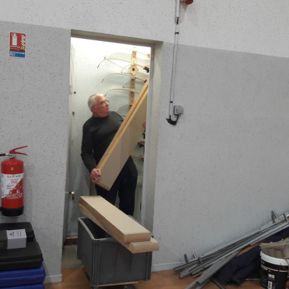 REVISION DU MUR au GYMNASE AY 22.10.26